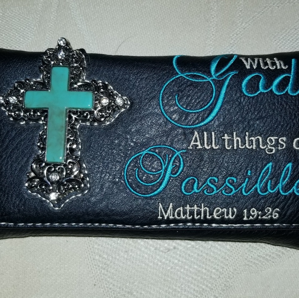Christian / Western wallet or crossbody